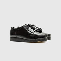 WALLABEE "BLACK HISHINE LEATHER"