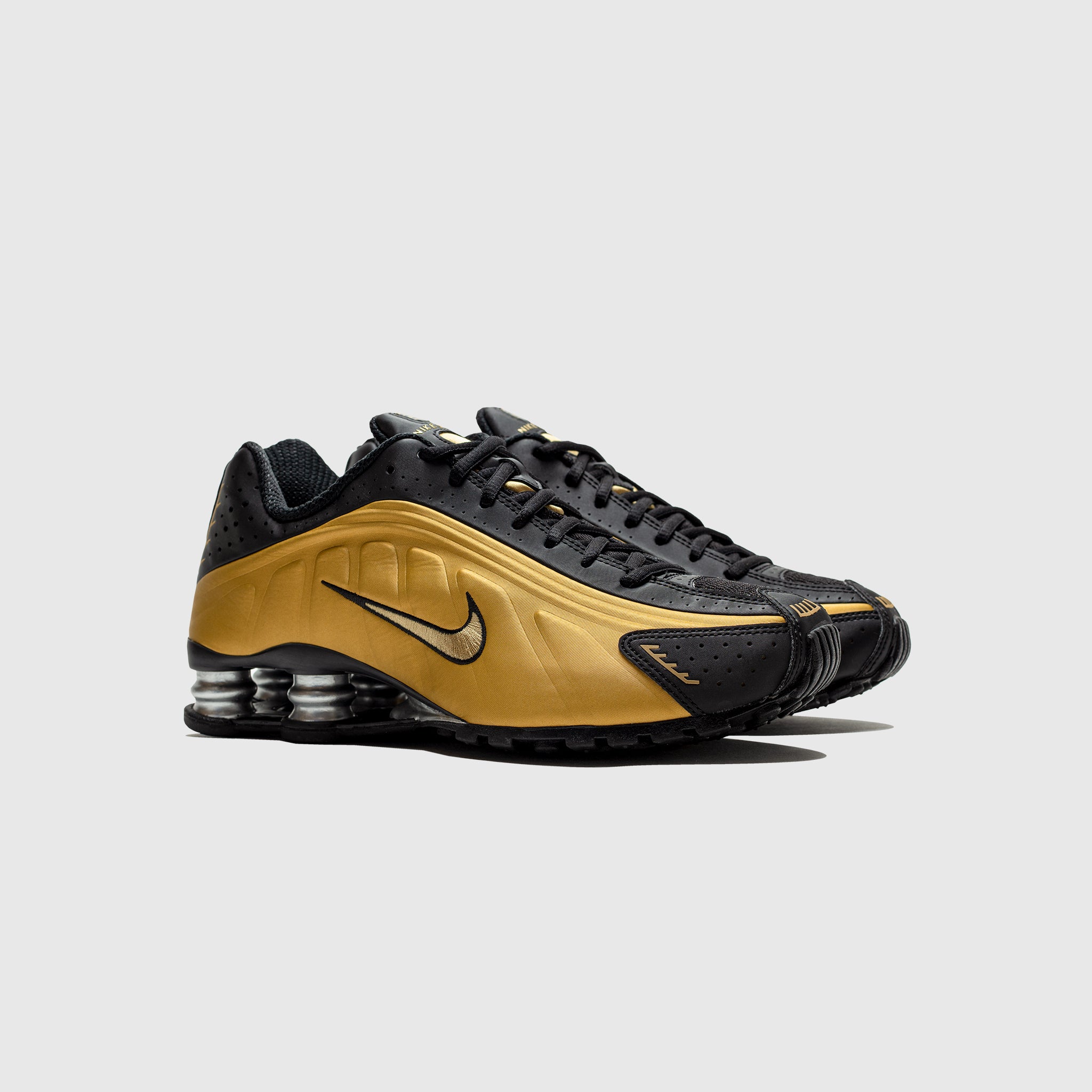 WMNS SHOX R4 "METALLIC GOLD"