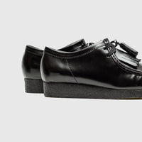 WALLABEE "BLACK HISHINE LEATHER"