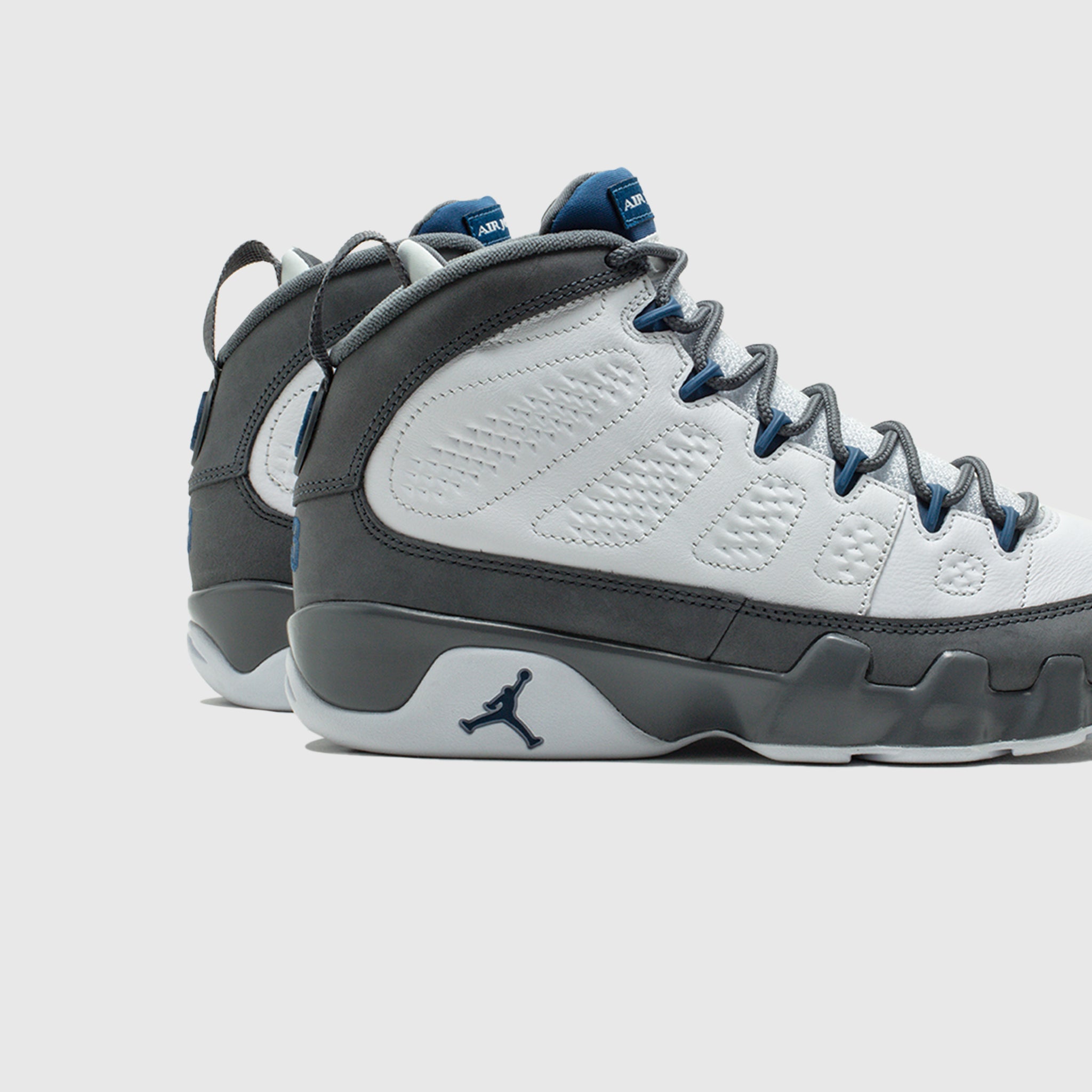 AIR JORDAN 9 RETRO "FLINT GREY AND FRENCH BLUE"