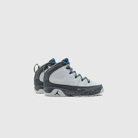 AIR JORDAN 9 RETRO (PS) "FLIN GREY AND FRENCH BLUE"