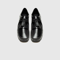 WALLABEE "BLACK HISHINE LEATHER"