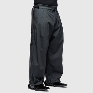 P48-CH MICRO TWILL PLEATED TROUSER