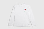 DOUBLE RED HEART L/S T-SHIRT