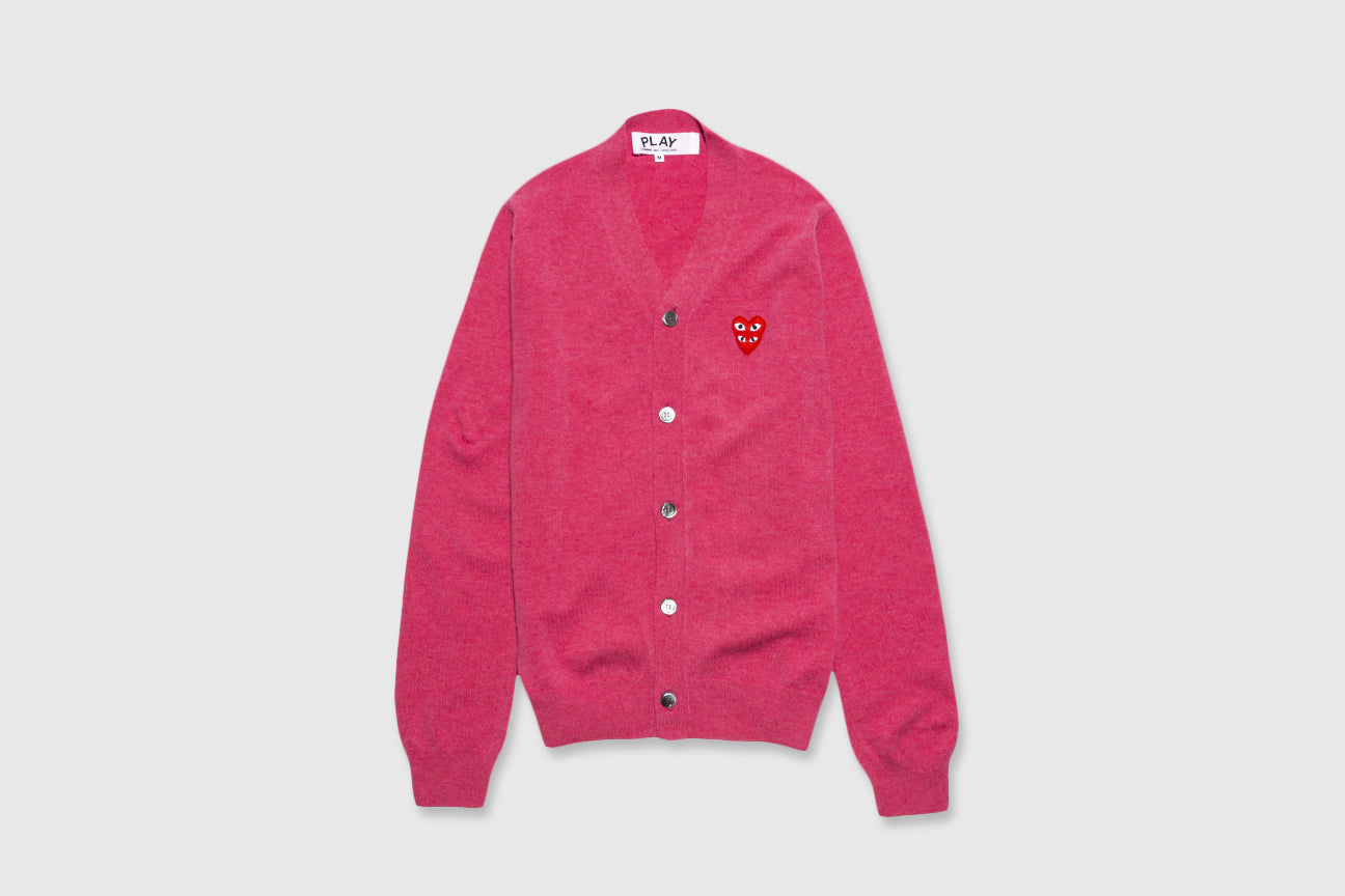 DOUBLE RED HEART CARDIGAN – PACKER SHOES