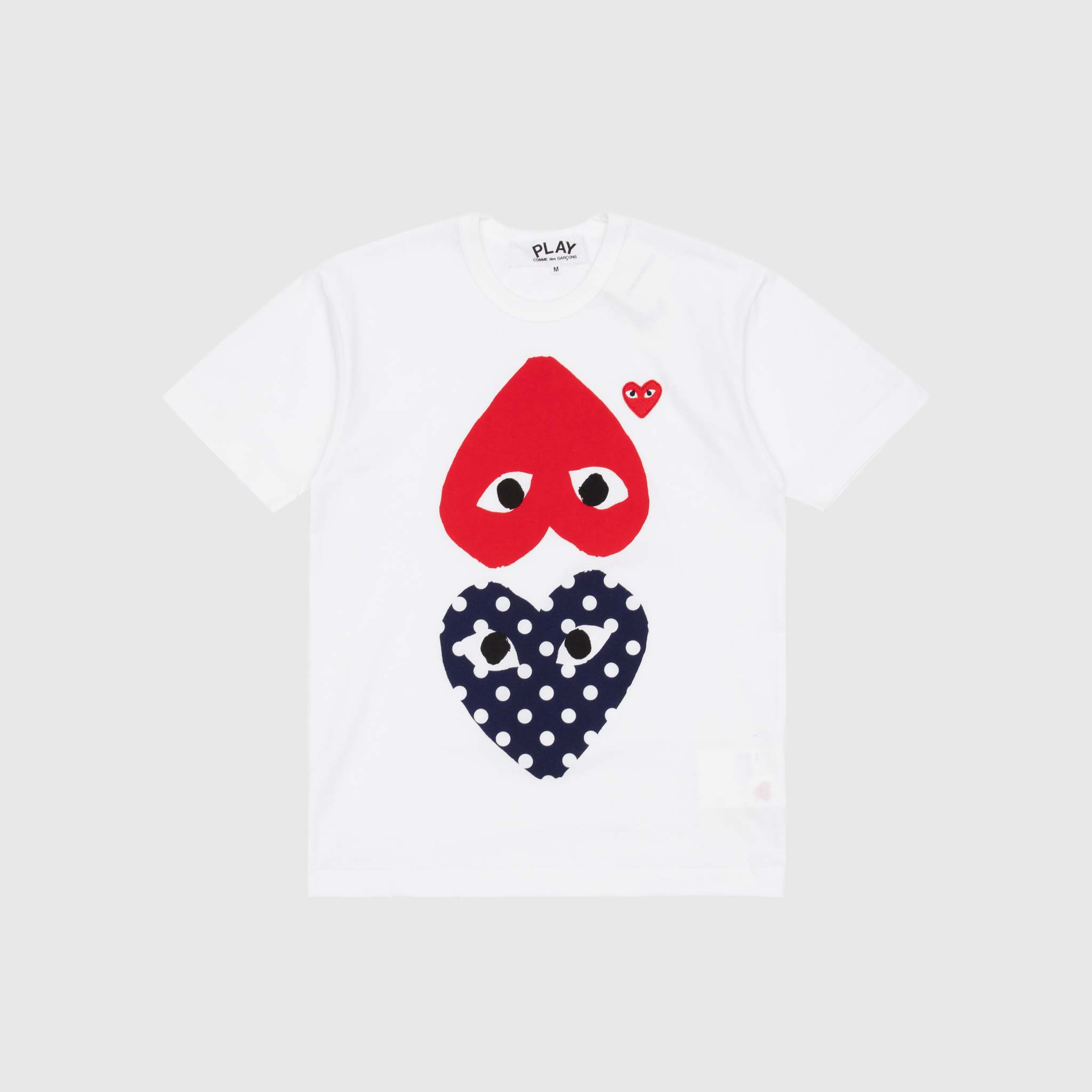 POLKA DOT WITH UPSIDE DOWN HEART S/S T-SHIRT – PACKER SHOES