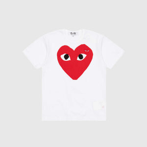 RED BIG HEART S/S T-SHIRT