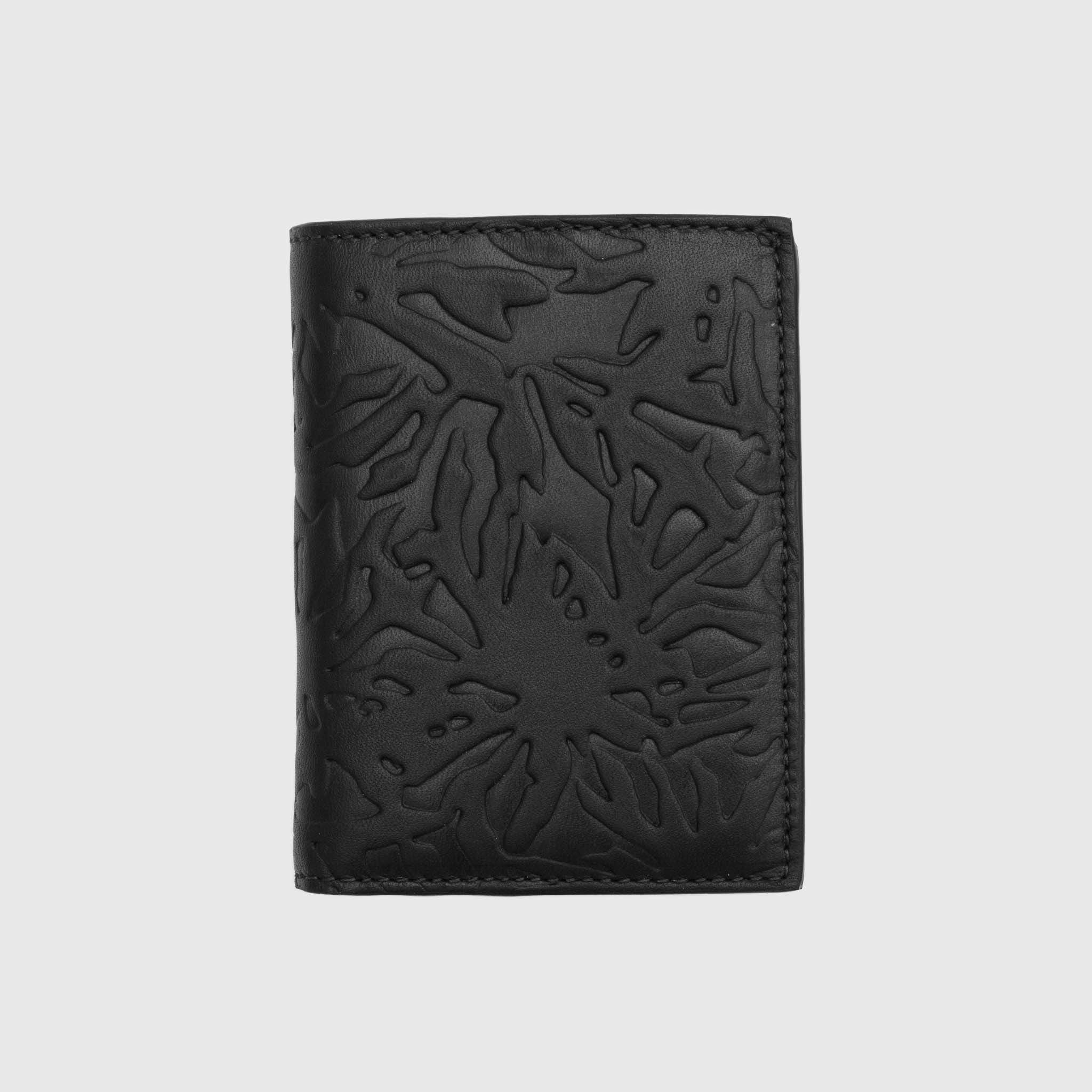 lv black embossed wallet