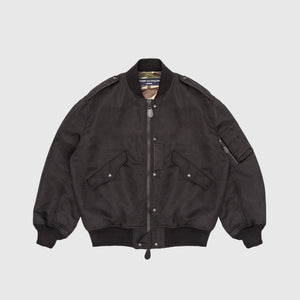 LINEN POLYESTER MA-1 JACKET – PACKER SHOES