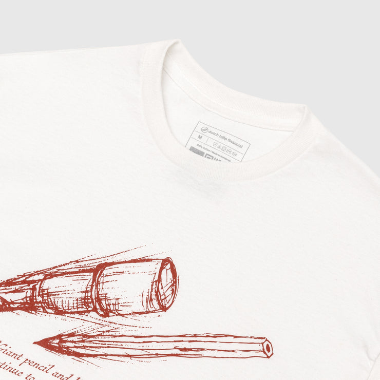 PENCIL AND LIPSTICK TUBE S/S T-SHIRT