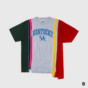 REBUILD BY NEEDLES 7 CUTS WIDE COLLEGE T-SHIRT