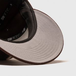 PACKER X NEW ERA 59FIFTY FITTED "CHOCOLATE"