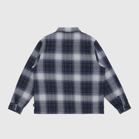 JACK SHADOW PLAID ZIP SHIRT