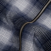 JACK SHADOW PLAID ZIP SHIRT