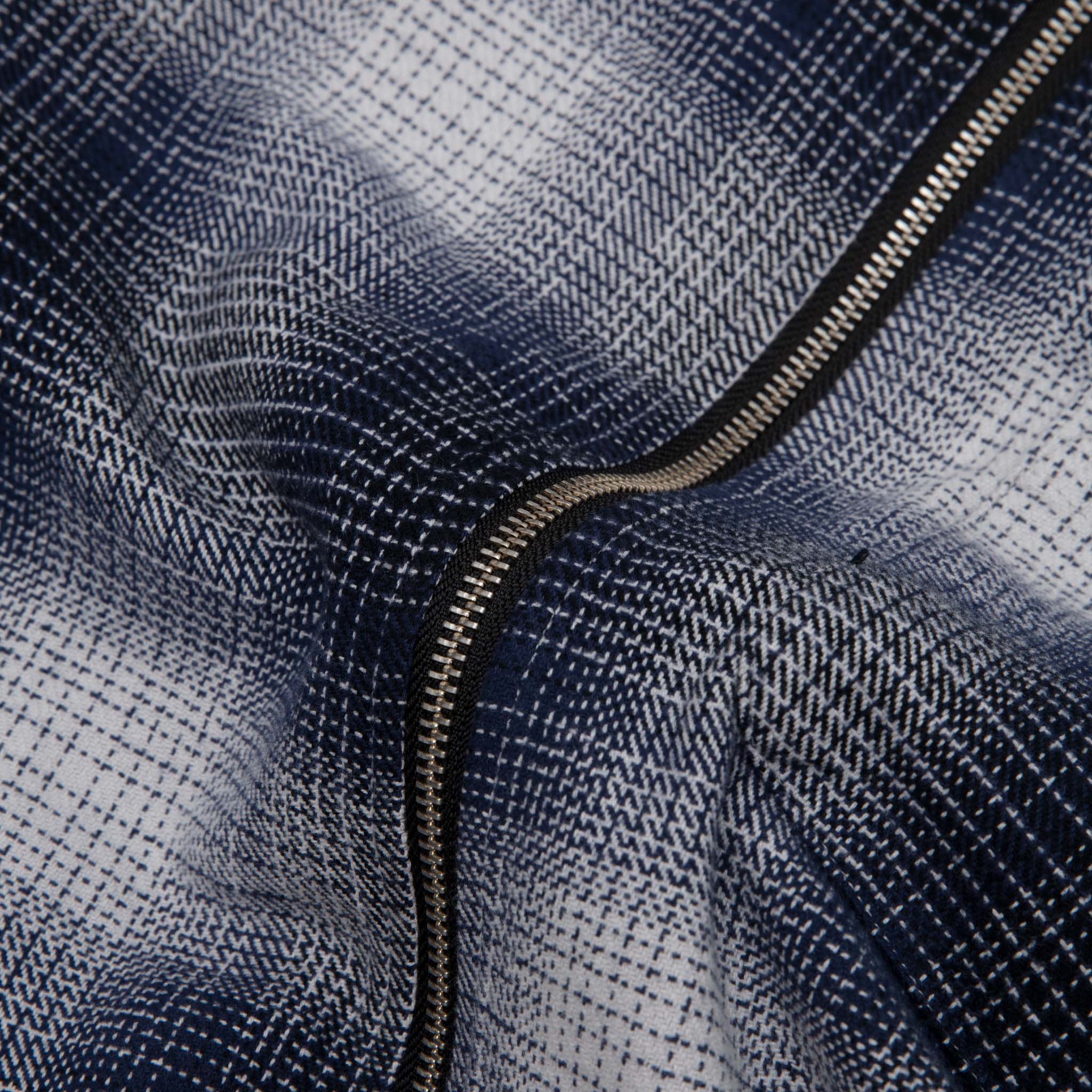 JACK SHADOW PLAID ZIP SHIRT