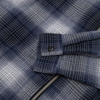 JACK SHADOW PLAID ZIP SHIRT