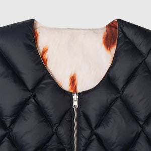 REVERSIBLE QUILTED VEST